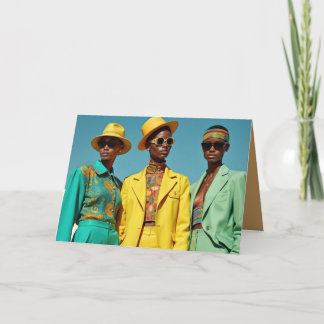 Celebrating Mother Africa Thank You Card