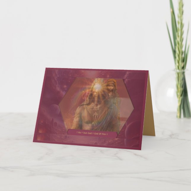 Celebrating Mother Africa Thank You Card (Front)