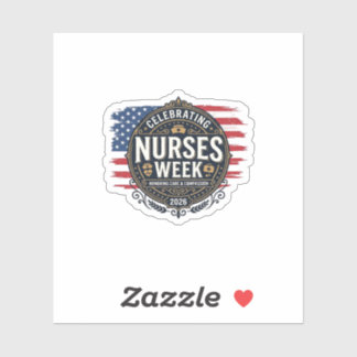 Celebrating Nurses Week 2026 Patriotic Vintage Des
