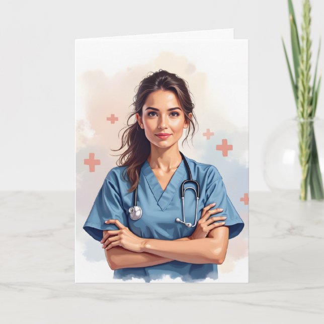 Celebrating Nurse's Week Card (Front)