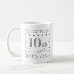 Celebrating Our 10th Anniversary Coffee Mug
