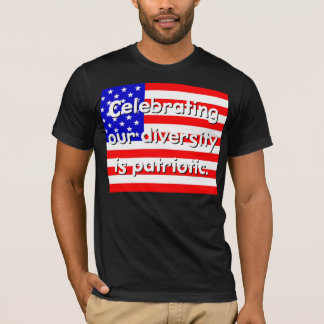 Celebrating Our Diversity Is Patriotic T-Shirt