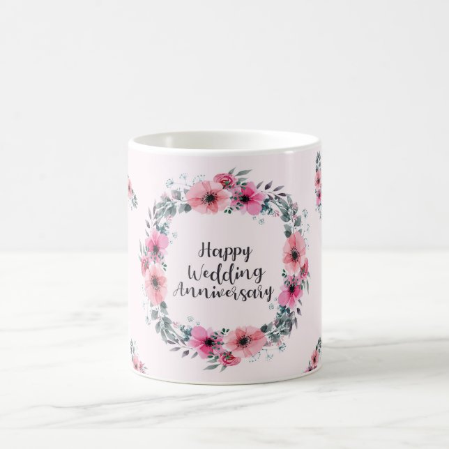 Celebrating our love story today and every day coffee mug (Center)