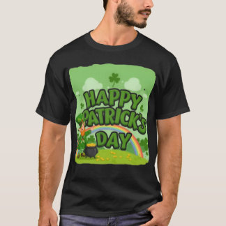 Celebrating  Patrick's Day A Festive Green Journey T-Shirt