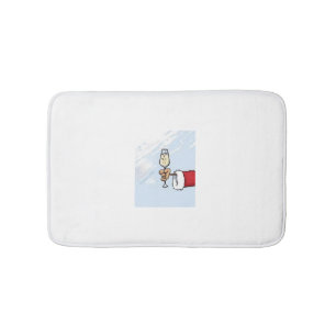 **CELEBRATING SANTA CLAUS ADULT" BATH MAT