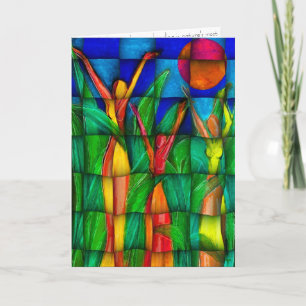 Celebrating Sun (card ) Card