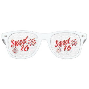 celebrating sweet sixteen retro sunglasses