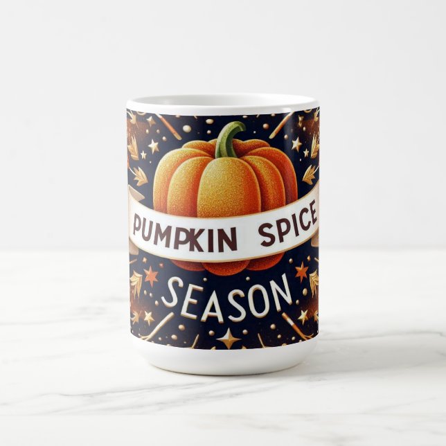 Celebrating The Arrival Of Pumpkin Spice Season Coffee Mug (Center)
