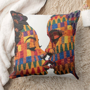 Celebrating The Art of Quilting Throw Pillow