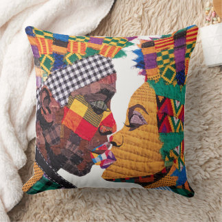 Celebrating The Art of Quilting Throw Pillow
