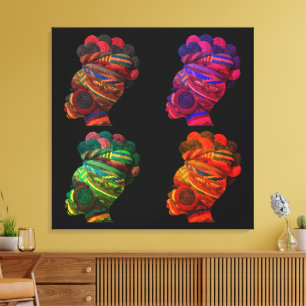 Celebrating The Art of Women Quilters Canvas Print