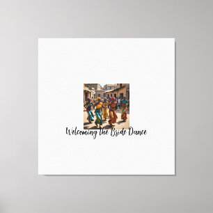 Celebrating the Bride’s Homecoming Canvas Print