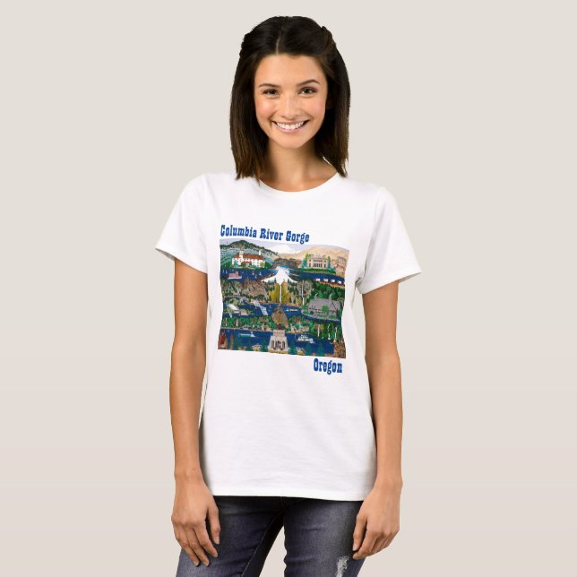 Celebrating the Columbia River Gorge T-Shirt (Front Full)