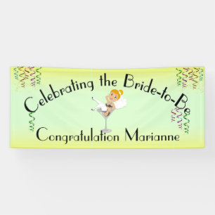 Celebrating the Ginger Bride to Be Shower / Party Banner