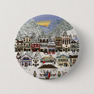 Celebrating the Holidays in Leavenworth 2 Inch Round Button