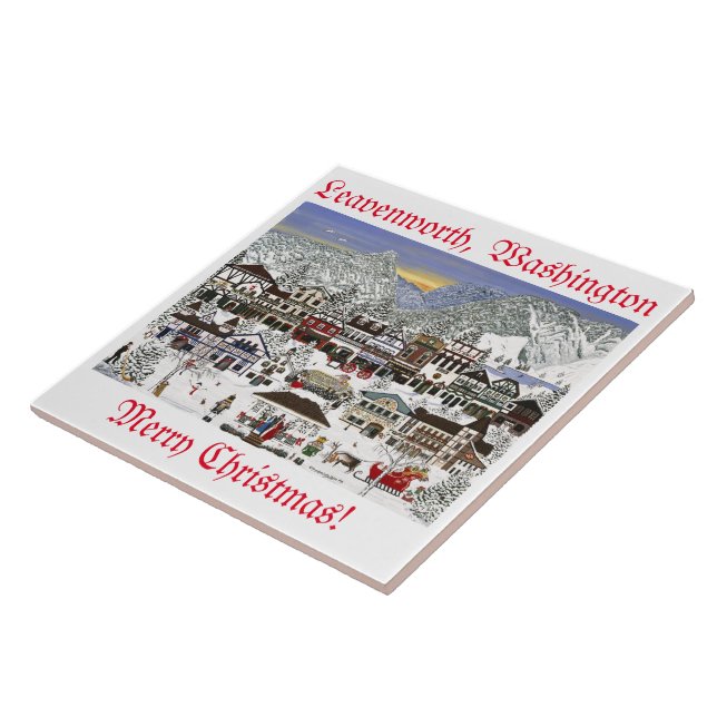 Celebrating the Holidays in Leavenworth Tile (Side)