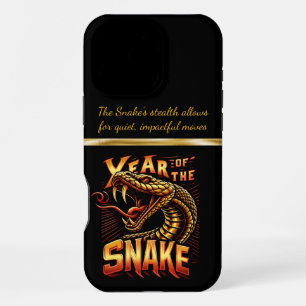 Celebrating the snake in Chinese new year2025 iPhone 16 Pro Max Case