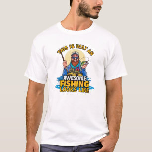 Celebrating the Thrill of Fishing Adventures T-Shirt