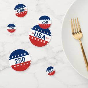 Celebrating the USA's 250th anniversary Confetti