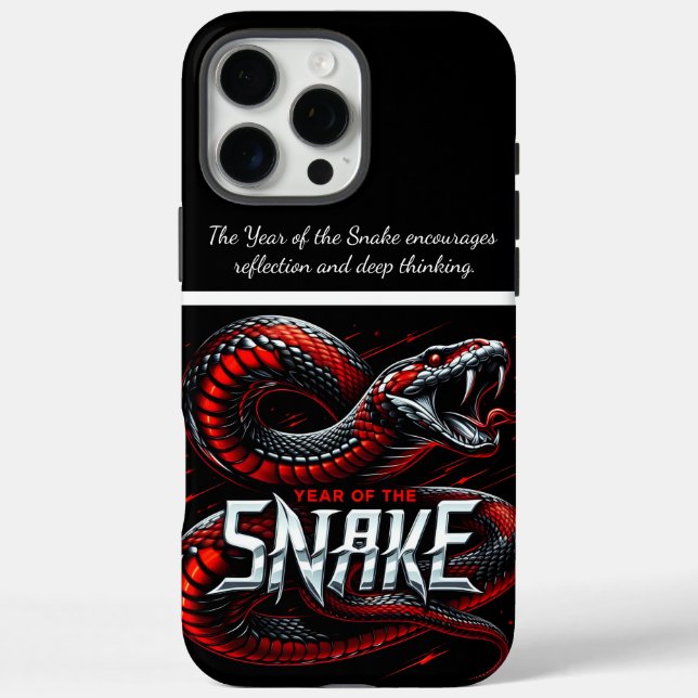 Celebrating the vibrant year of the snake festival Case-Mate iPhone case (Back)