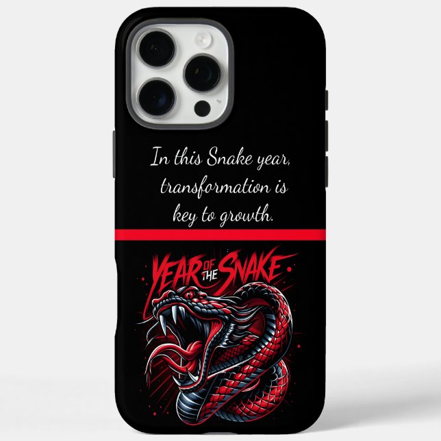 Celebrating the vibrant Year of the Snake in 2025 Case-Mate iPhone Case (Back)