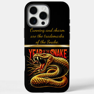 Celebrating the vibrant Year of the Snake in 2025 iPhone 16 Pro Max Case