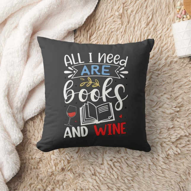 Celebrating World Book Day  Throw Pillow (Blanket)