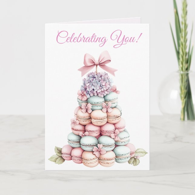 Celebrating You A Joyful Happy Birthday Tribute! Card (Front)