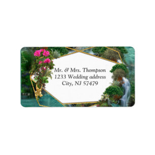 Celebration at the Magical Fantasy Lake Label