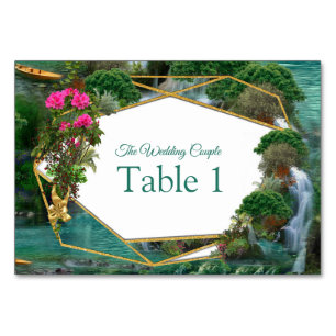 Celebration at the Magical Fantasy Lake Table Number