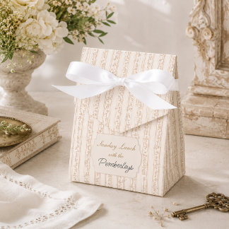 Celebration at the Manor Personalised Favor Box