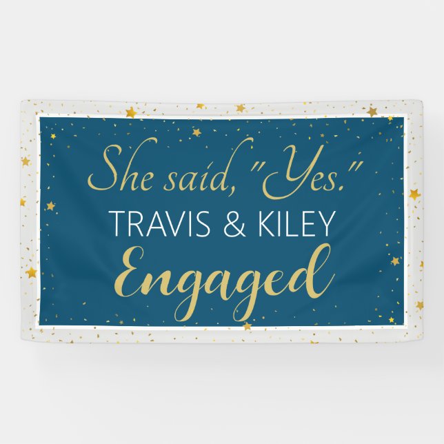 Célébration! Bannière du parti Engagement personna (Horizontal)