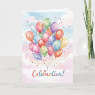 Celebration Birthday Card