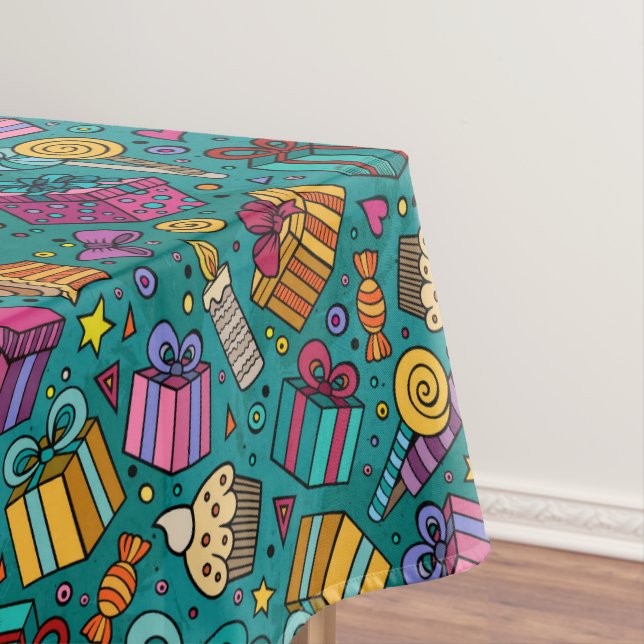 Celebration / Birthday Table Cloth (In Situ)