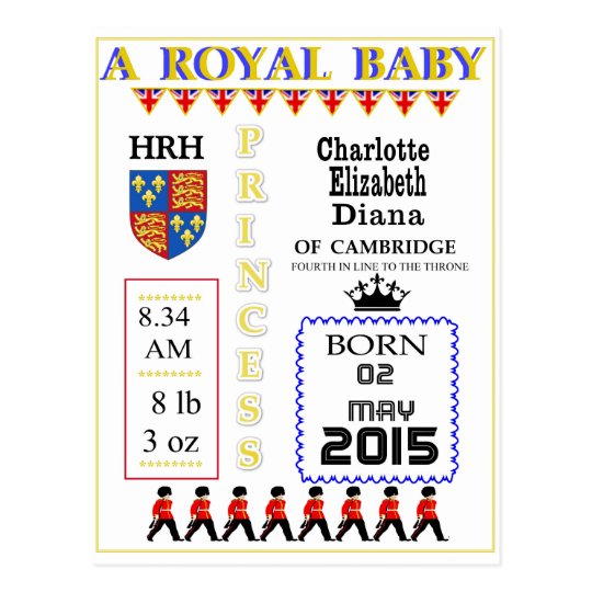 Celebration Cards Royal Princess Charlotte