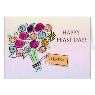 Célébration catholique de jour de fête de bouquet