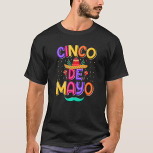 Celebration Cinco De Mayo For Men Women Festival   T-Shirt