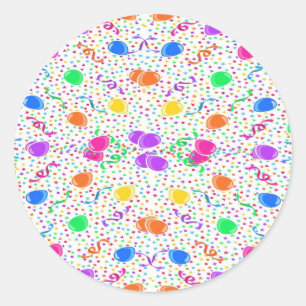 Celebration Classic Round Sticker