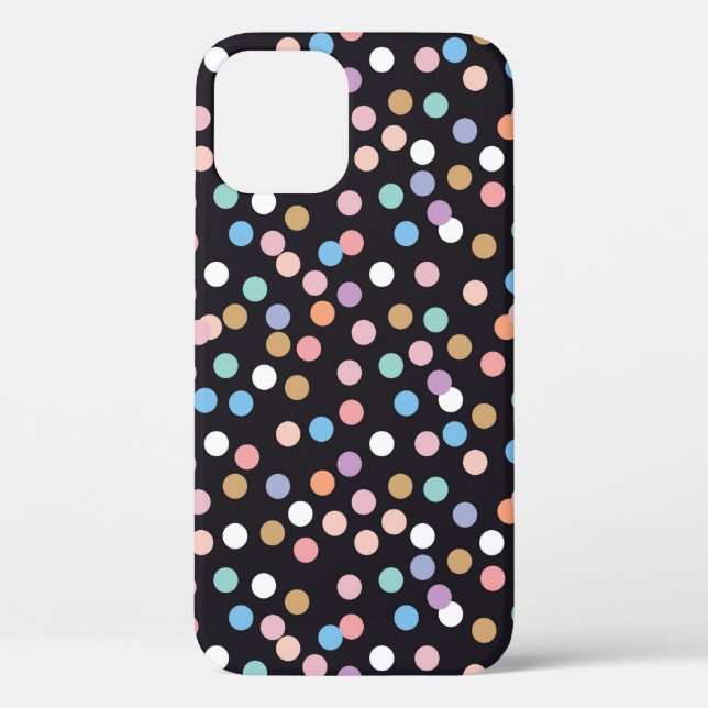 Celebration confetti seamless pattern,background w Case-Mate iPhone case (Back)