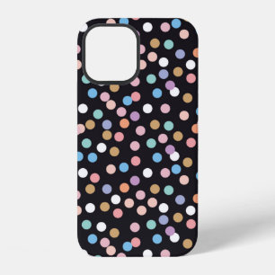 Celebration confetti seamless pattern,background w iPhone 12 case