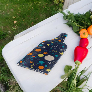 Celebration Confetti Shapes Cutting Board