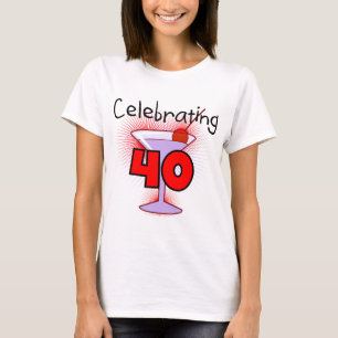 Célébration de 40 T-shirts et cadeaux