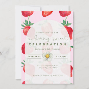 Célébration de Berry Sweet - Invitation