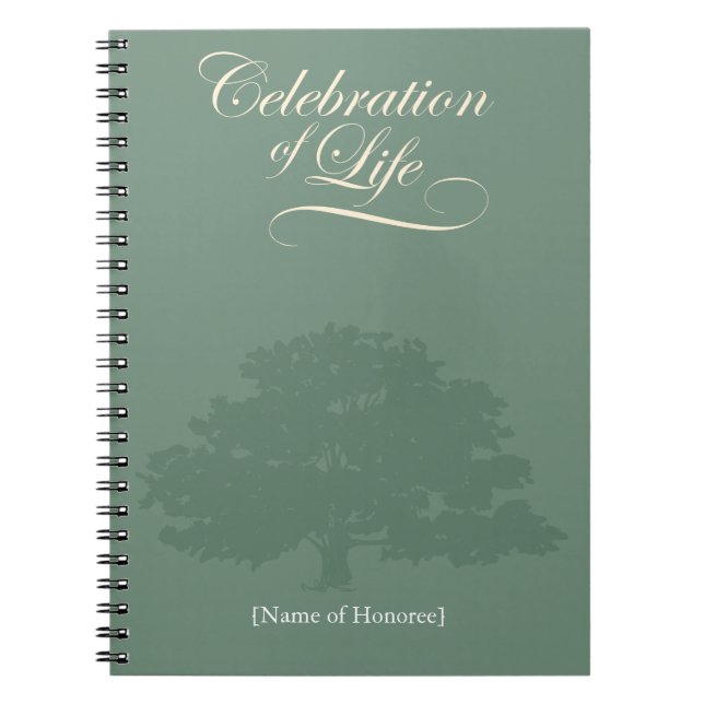 Célébration de carnet de souvenirs de chêne de la (Devant)