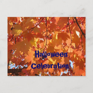 Célébration de Holloween ! cartes d'annonces