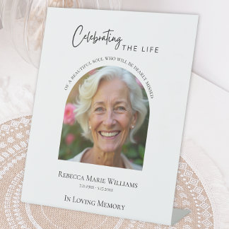 Célébration De La Vie Photo Panneau Simple Pour Fu