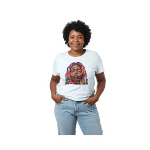 Célébration de l'art coloré du t-shirt de quilting