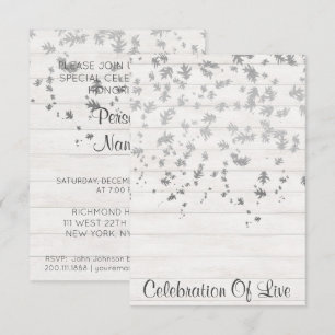 Célébration de Live Invitation Vip Silver