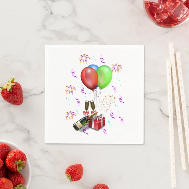 Celebration Decorations Napkin (Insitu)
