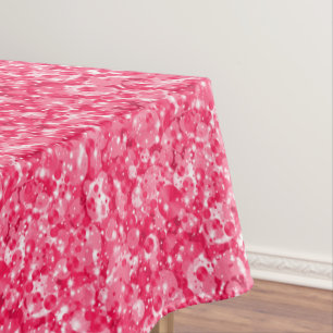 Celebration Dots 16-Pink Cotton Tablecloth 52x70
